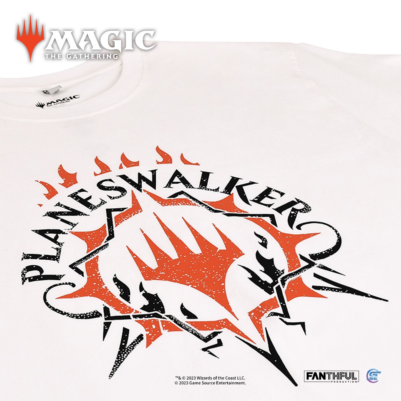 Magic The Gathering_product shot_T-shirt white_05